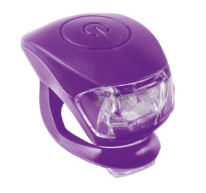 ZESTAW LAMP M-WAVE
 COBRA IV PRZÓD+TYŁ FIOLETOWY ( produkt na zamówienie )