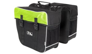 SAKWA M-WAVE TYLNA  AMSTERDAM CZARNO/ZIELONA