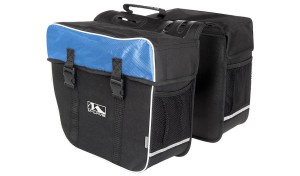 SAKWA M-WAVE TYLNA  AMSTERDAM CZARNO/NIEBIESKA