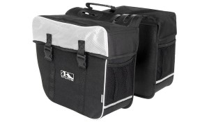 SAKWA M-WAVE TYLNA  AMSTERDAM CZARNO/BIAŁA