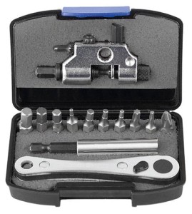 ZESTAW KLUCZY ROWEROWYCH M-WAVE RT-13 W WALIZCE