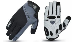 RĘKAWICZKI PROX DŁUGIE SUPREME SZARE XXL GEL PRO, AIR VENT, TOUCH