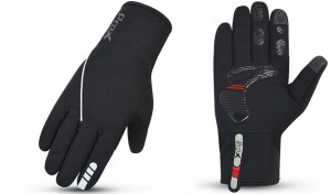 RĘKAWICZKI PROX DŁUGIE SOFT CZARNE SOFTSHELL COMFORT FIT