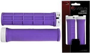 CHWYTY VELO PROX VLG-975A-11D2-L1 132mm PURPUROWE SKRĘCANE