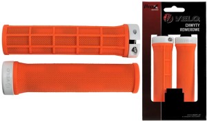 CHWYTY VELO PROX VLG-975A-11D2-L1 132mm POMARAŃCZOWE SKRĘCANE