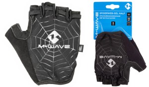 RĘKAWICZKI M-WAVE SPIDERWEB  XL GEL CZARNE