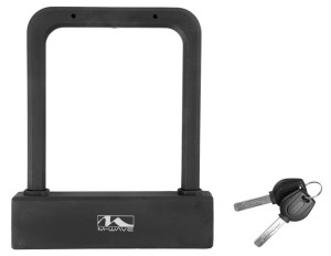 ZAMKNIĘCIE M-WAVE  U-LOCK B 205 SILIKON CZARNE