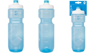 BIDON 0,75L M-WAVE PLASTIKOWY NIEBIESKI TRANSPARENTNY