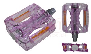 PEDAŁY VP - 885 POLYCARBON PURPUROWE PLATFORMA  (BOX)