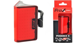 LAMPA TYŁ PROX PHOENIX II COB LED 100Lm, 800 mAh, USB-C, MEMORY MODE