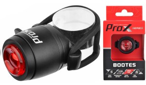 LAMPA TYŁ PROX BOOTES SMD LED 20Lm, 220 mAh, USB-C, SAFE, MEMORY MODE