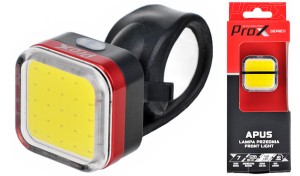 LAMPA PRZÓD PROX APUS COB LED 80 Lm USB, 350mAh