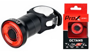 LAMPA TYŁ PROX OCTANS COB LED 30Lm, 400 mAh, USB