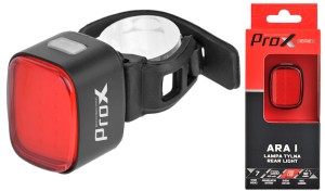 LAMPA TYŁ PROX ARA I COB LED 50Lm, 400 mAh, USB-C, SAFE, MEMORY MODE