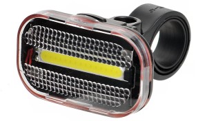 LAMPA PRZÓD X-LIGHT COB LED (JY-3209BF-1) 60Lm, BATERIE 2xAAA ODBLASK