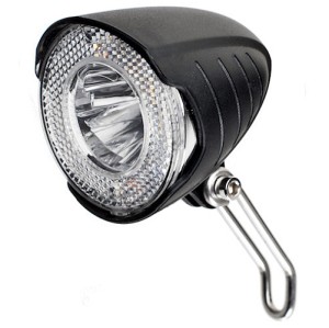 LAMPA PRZÓD X-LIGHT DYNAMO 1W LED 15 LUX Z PODTRZYMANIEM (XC-110C)