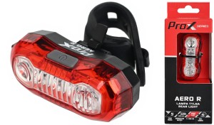 LAMPA TYŁ PROX AERO R 5xSMD, USB, 40Lm, 500mAh