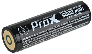 AKUMULATOR PROX 21700 Li-ion 5000MAH, 3,7V