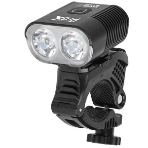 LAMPA PRZÓD PROX KASTOR-II HI POWER 1600Lm, 5000mAh, POWERBANK, GOPRO