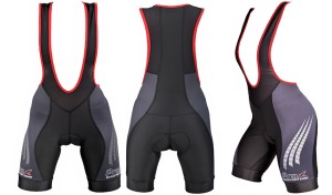 SPODENKI PROX VENUS DAMSKIE S KRÓTKIE Z SZELKAMI CZARNO / CZERWONE