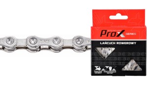 ŁAŃCUCH  PROX S12S2 12 RZĘD. 126L, SREBRNY ZAPINKA BOX
