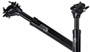 WSPORNIK SIODŁA  PROX AMORTYZOWANY DUAL 31,6/350MM CZARNY 2 ŚRUBY