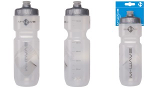 BIDON 0,75L M-WAVE PLASTIKOWY TRANSPARENTNY