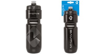 BIDON 0,75L M-WAVE PLASTIKOWY CZARNY