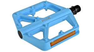 PEDAŁY  PROX BASE 42 NIEBIESKIE NYLON, OŚ BORONOWA, ODBLASKI