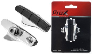 KLOCKI SZOSOWE  PROX 55 MM. SREBRNE Z WYMIENNĄ OKŁADZINĄ