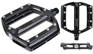 PEDAŁY VP - 503  ALUMINIOWE PLATFORMA CZARNE OŚ CR-MO PINY (BOX)