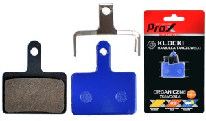 KLOCKI HAMULCA TARCZOWEGO  PROX TRANQUILA SHIMANO DEORE M525/M515/M475/C501/C60 TEKTRO AURIGA BP-10T+SP-10