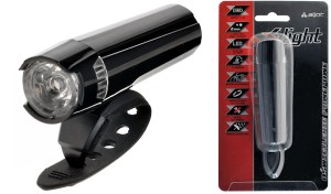 LAMPA PRZÓD X-LIGHT 0,5W LED + 1xAA BATERIE (JY-7063)