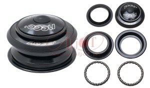 STERY KIEROWNICY NECO PÓŁZINTEGROWANE H142 CZARNE STAL KULKOWE