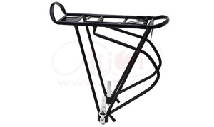 BAGAŻNIK 26"-28" O-STAND DO SAKW, ALU CZARNY, REGULOWANY