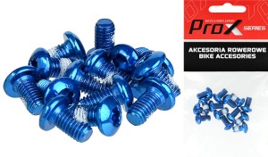 ŚRUBY PROX TARCZY HAMULCOWEJ NIEBIESKIE M5x10MM (12 szt.)