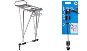 SZYBKOZAMYKACZ M-WAVE TYŁ NA BAGAŻNIK 137-177MM