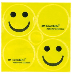 NAKLEJKI ODBLASKOWE M-WAVE BUŹKI