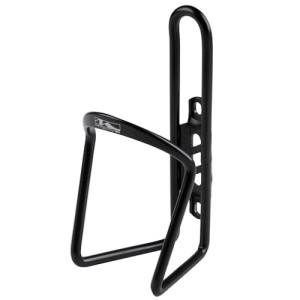 KOSZYK NA BIDON M-WAVE ALUMINIOWY CZARNY