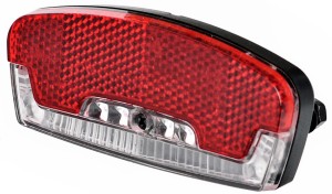 LAMPA TYŁ X-LIGHT NA BAGAŻNIK 2 SUPER LED - 2xAAA BATERIE  (XC-286)