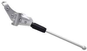 PODPÓRKA TRANZ-X (logo TranzX) CD-90 26" ALU NA TYŁ SREBRNA