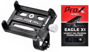UCHWYT PROX EAGLE X1 ALUMINIOWY DO SMARTPHONA CZARNY