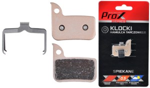 KLOCKI HAMULCA TARCZOWEGO  PROX SPIEKANE AVID RED, FORCE, RIVAL, LEVEL BP-54S + SP-54