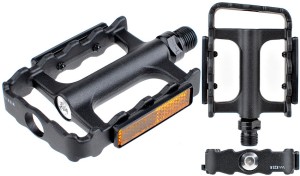 PEDAŁY VP - 197 ALUMINIOWE CZARNE OŚ CR-MO (BOX)