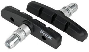 KLOCKI HAMULCA  PROX V-BRAKE Z GWINTEM 70 MM. CZARNE
