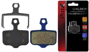 KLOCKI HAMULCA TARCZOWEGO  PROX PÓŁMETALICZNE AVID ELIXIR BP-44&SP-44 SEMI-M.