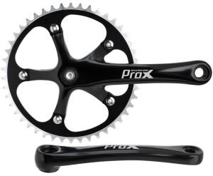 MECHANIZM KORBOWY  PROX FIX BIKE ALU 46Z CZARNY 170MM