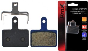 KLOCKI HAMULCA TARCZOWEGO  PROX ORGANICZNE SHIMANO DEORE M525/M515/M475/C501/C60 TEKTRO AURIGA BP-10+SP-10