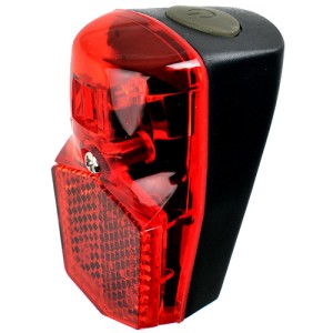 LAMPA TYŁ X-LIGHT NA BŁOTNIK 1 SUPER LED - 2xAAA BATERIE (XC-114)