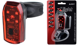 LAMPA TYŁ X-LIGHT 5x0,5W SUPER LED + 2xAAA BATERIE (JY-6069A)